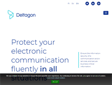 Tablet Screenshot of deltagon.com